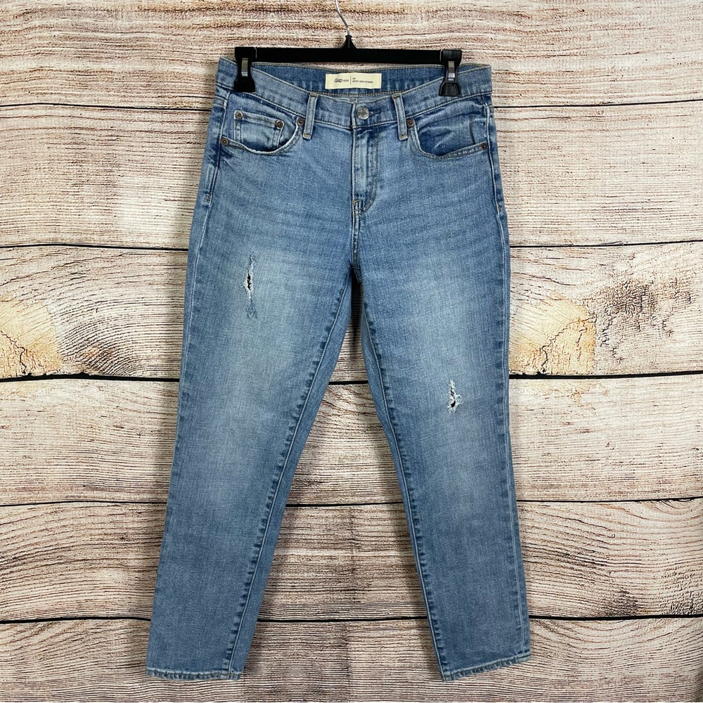 GAP Best Girlfriend distressed jeans